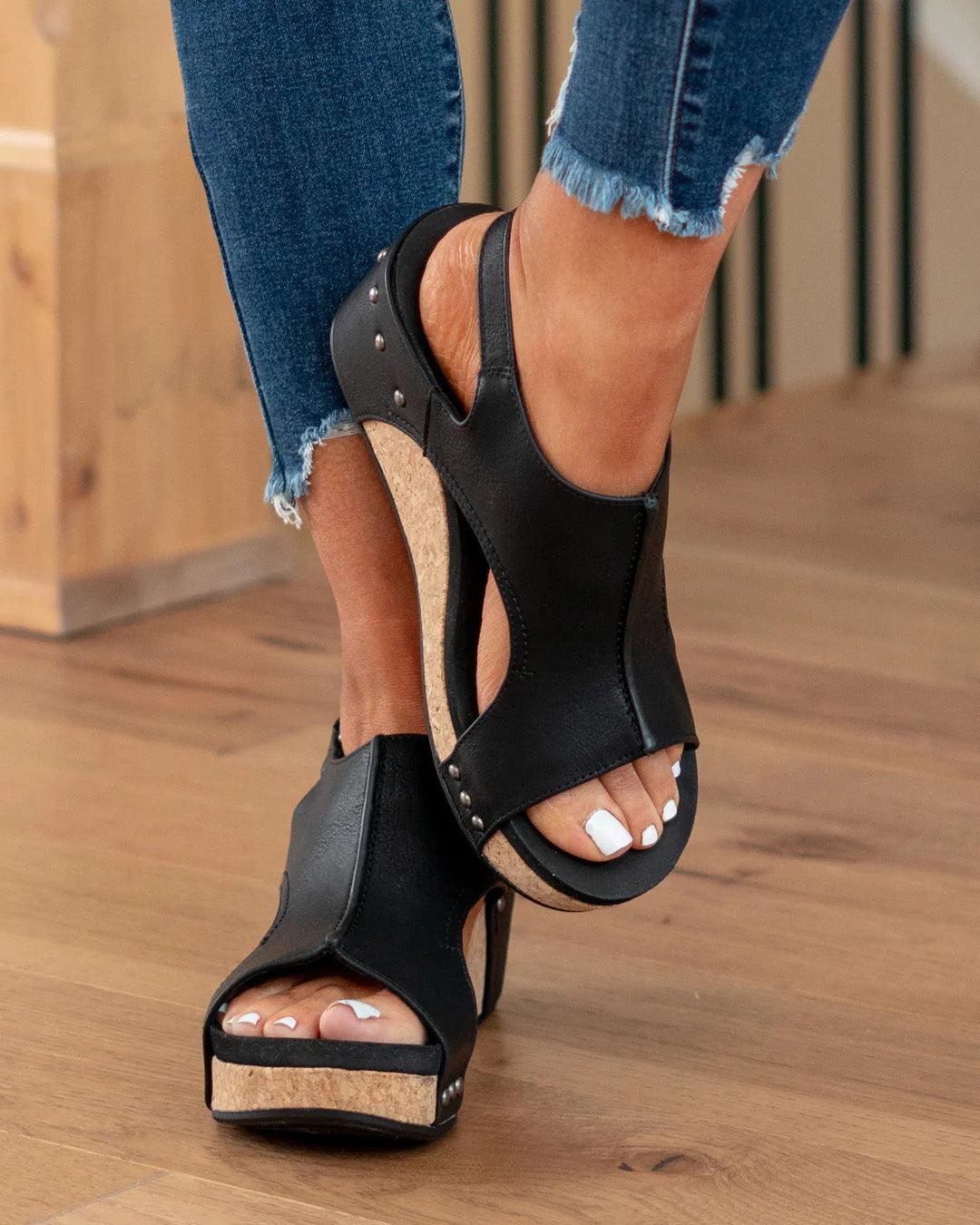 Sandales de ville confortables pour femme