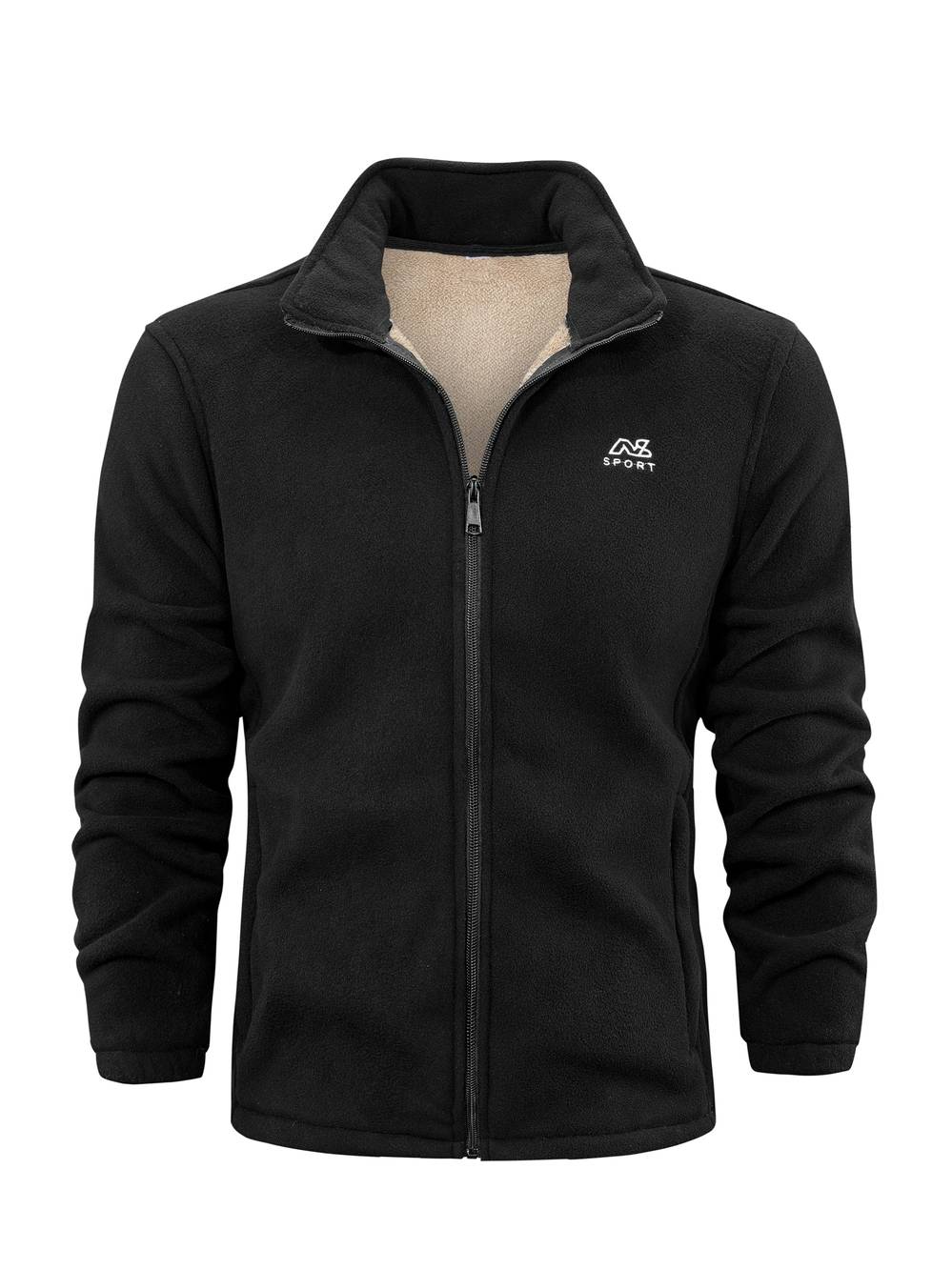 Veste Fleece Sherpa Douce et Chaude pour Hiver