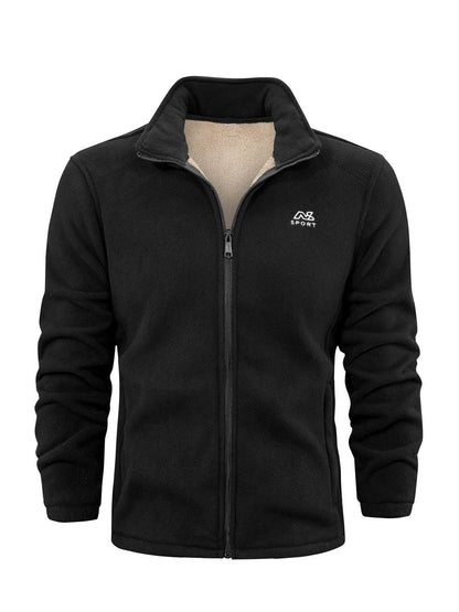 Veste Fleece Sherpa Douce et Chaude pour Hiver