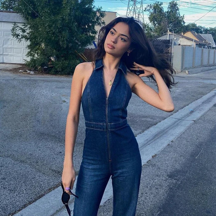 Robe de Soirée Femme Élégante - Robe Bodycon Plongeante avec Dos Nu