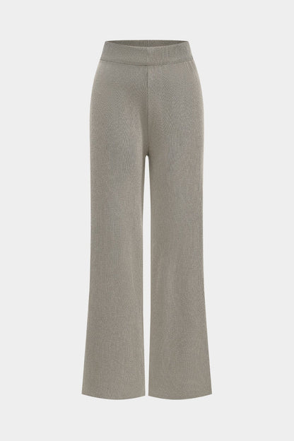 Ensemble Tricot Élégant 3 Pièces pour Femme