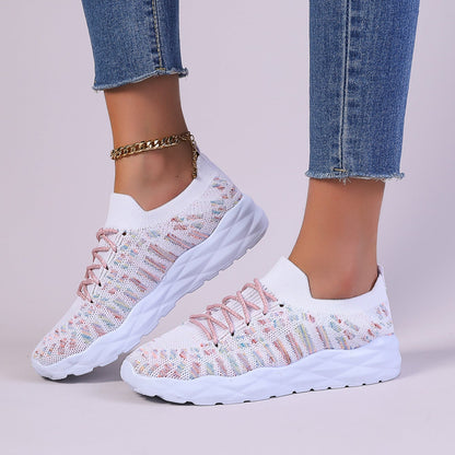 Ballerines Femmes Confortables - Chaussures en Dentelle avec Semelle Flexibles - PanierRoyale