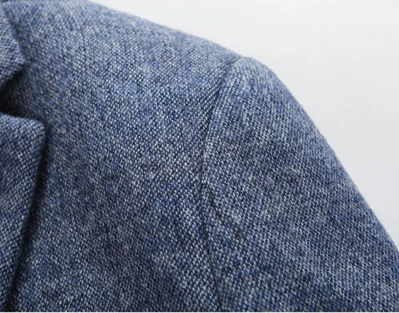 Blazer Homme Élégant Gris Tailleur