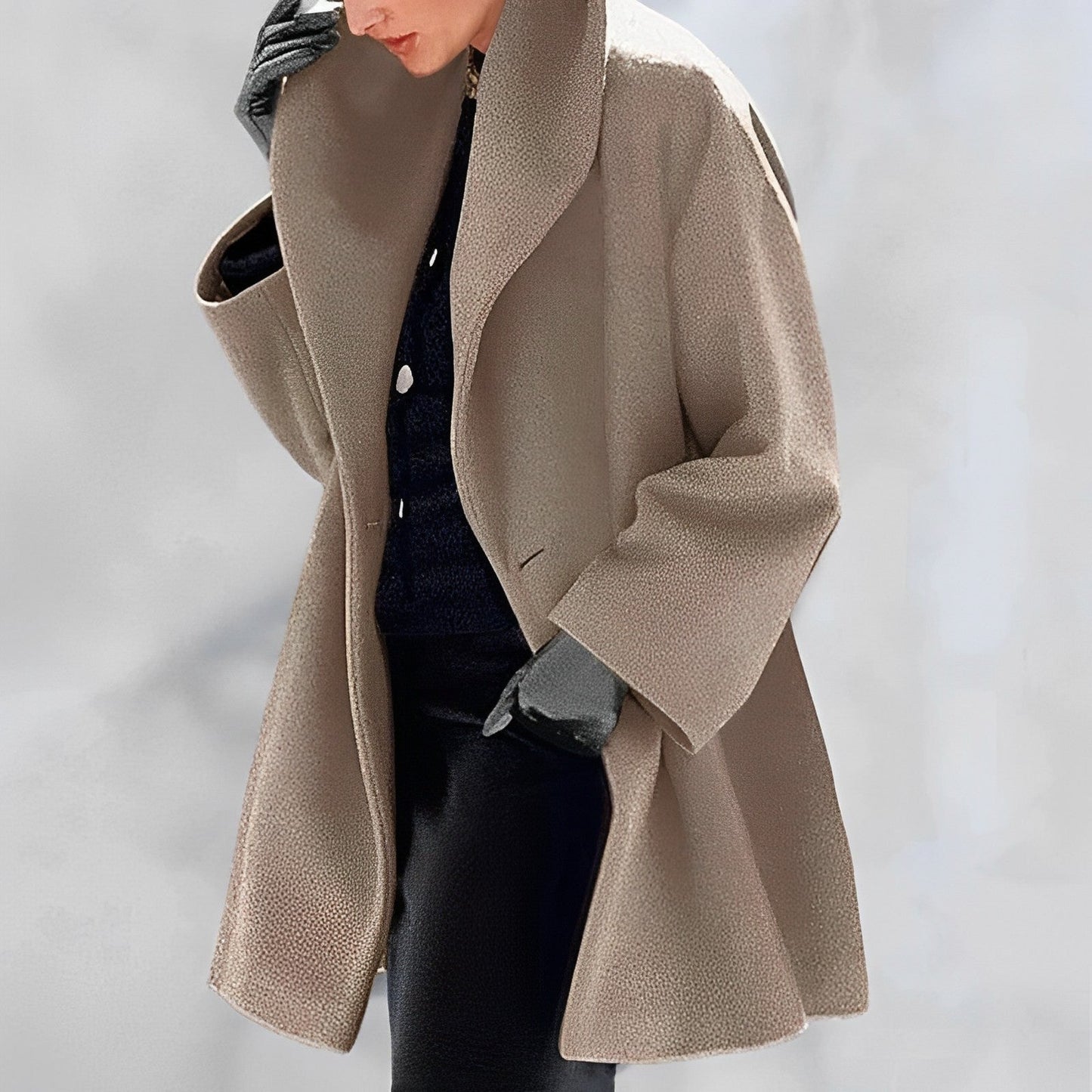 Manteau Femme Duveté Chauffant et Léger