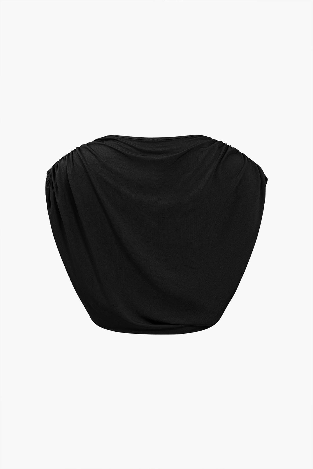 Robe deux pièces élégante avec détails drapés