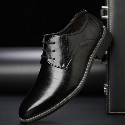 Chaussures Mariage Homme Classiques en Cuir pour Cérémonie - PanierRoyale