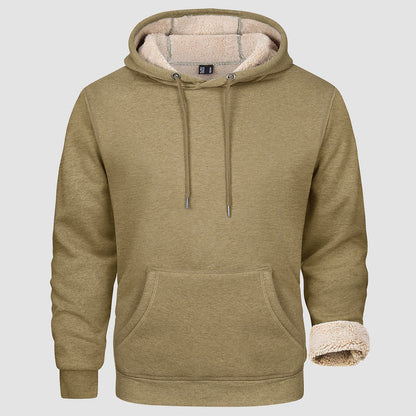 Sweat à Capuche Homme Hiver Doublé et Confortable