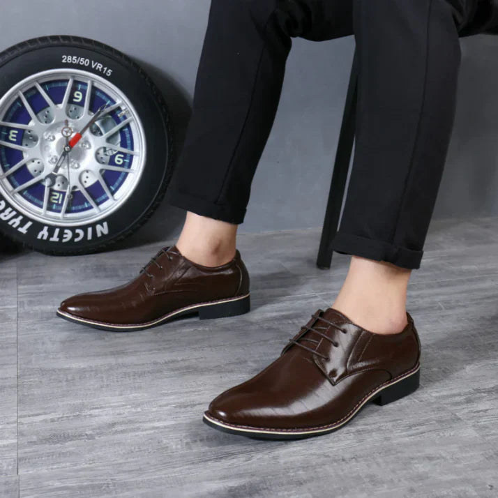 Chaussures Mariage Homme Noir Élégant