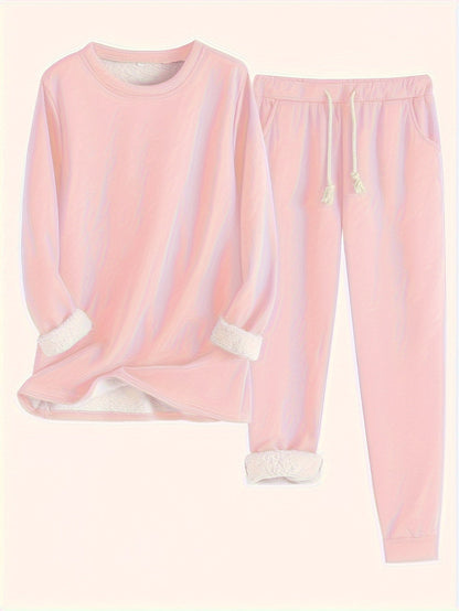 Ensemble Hiver Femme Décontracté Doux
