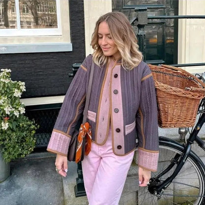 Veste Doudoune Matelassée Colorée Féminine