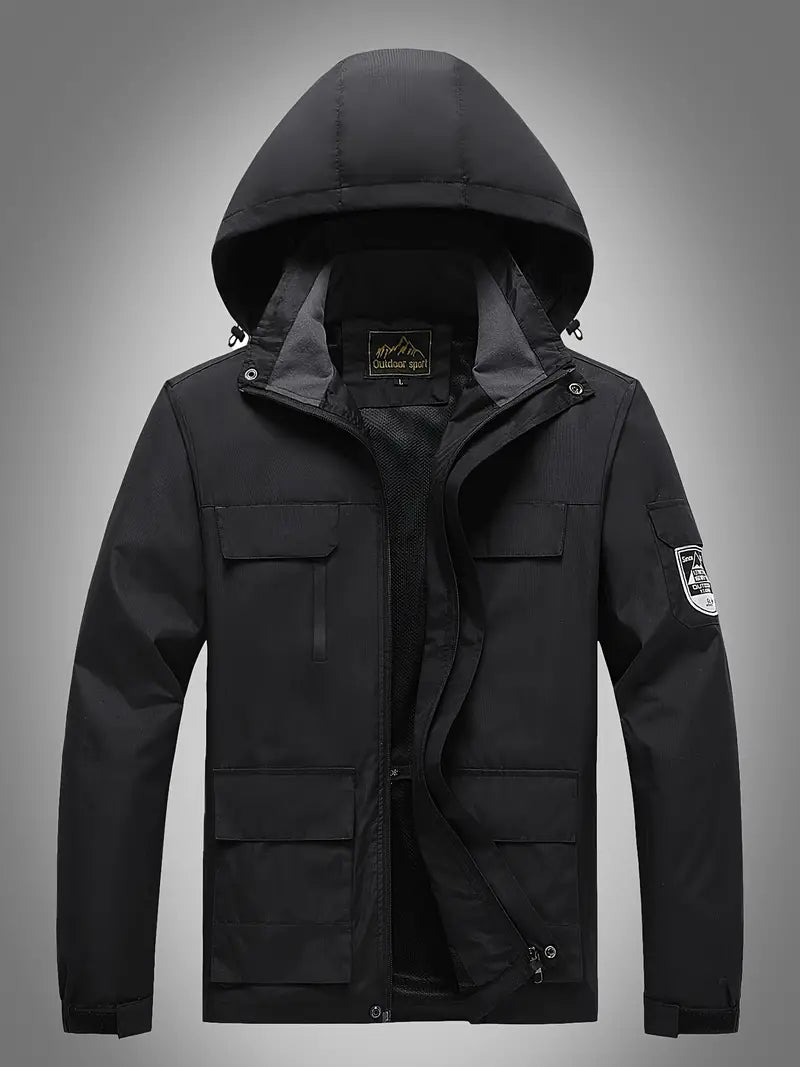 Veste imperméable femme à capuche sport chic - PanierRoyale