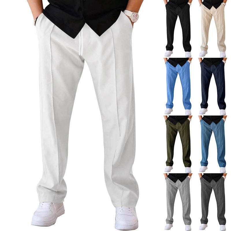 Pantalon Homme Large et Léger en Tissu Respirant