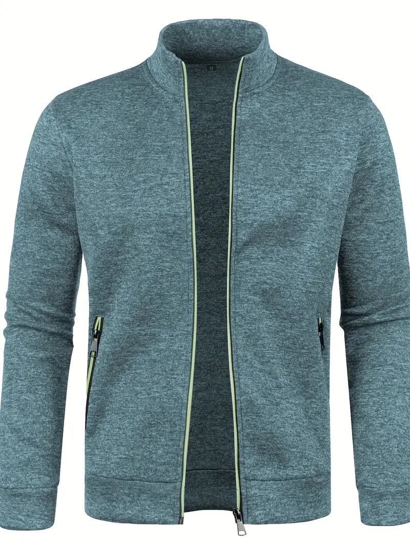 Veste Streetwear Détente avec Poches et Manches Longues