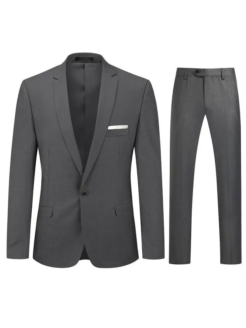 Costume Homme Deux Pièces Classique et Élégant
