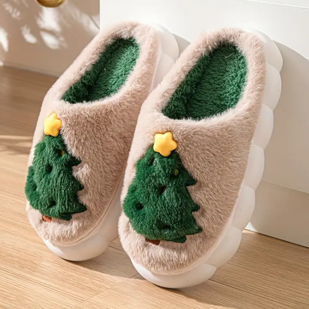 Pantoufles Femmes Hiver Chauffantes et Douces