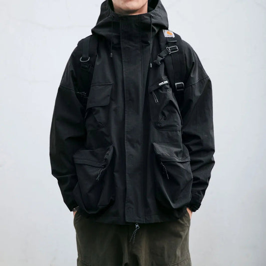 Veste imperméable avec capuche