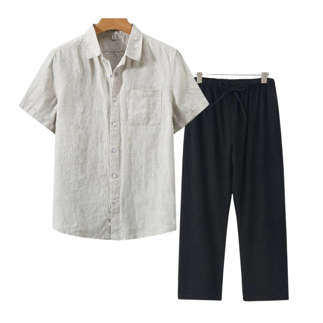 Costume Homme Été Confortable et Élégant