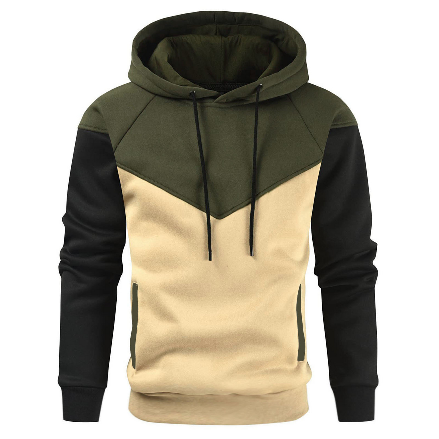 Sweat à Capuche Homme Sport Manches Longues et Confortable