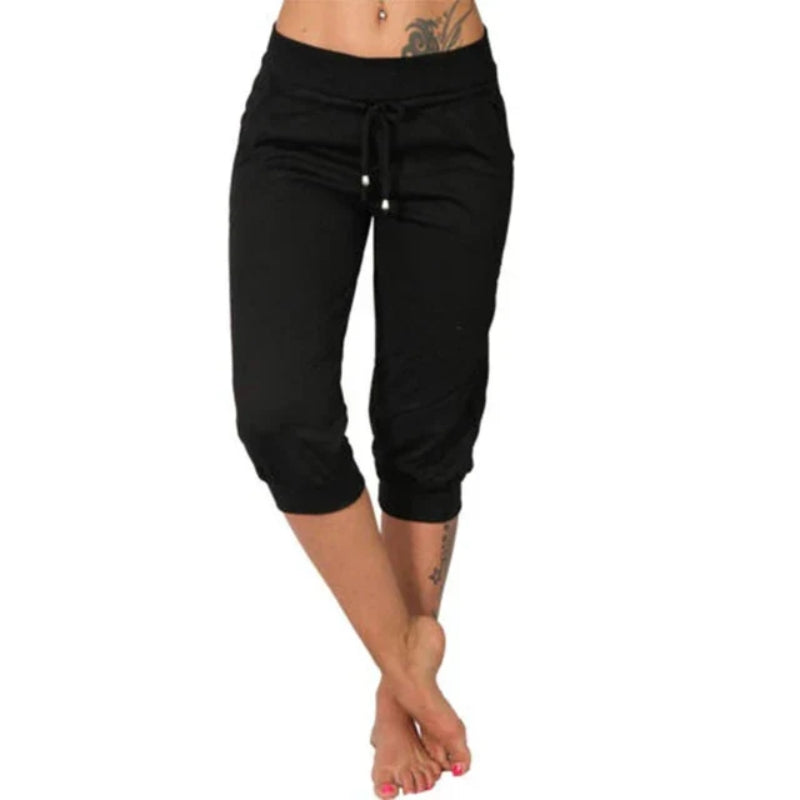 Pantalon de sport court homme avec ceinture ajustable
