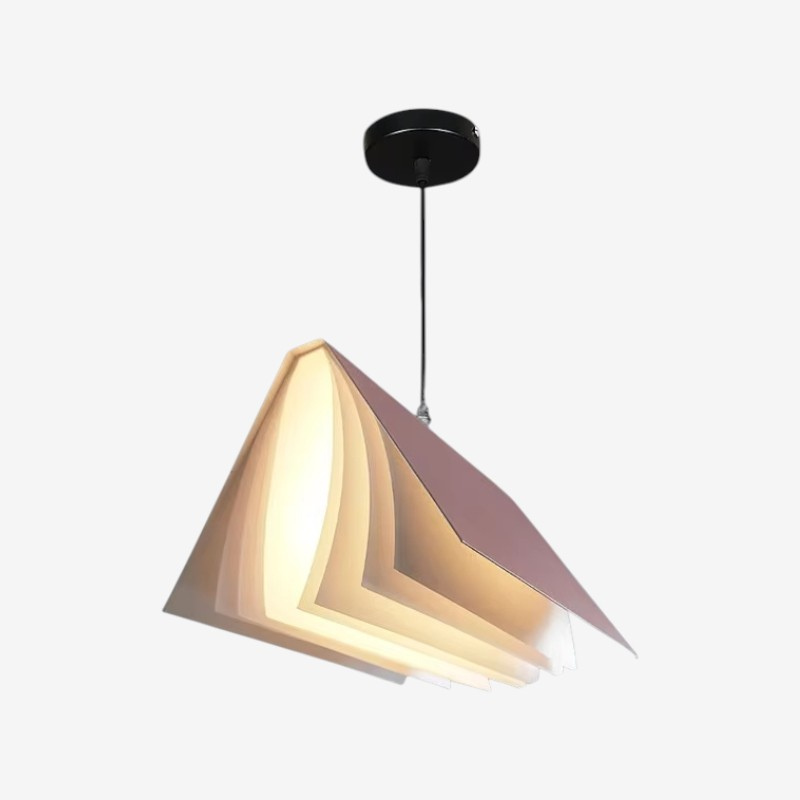 Lampe LED DESIGN Suspendue en Forme de Livre