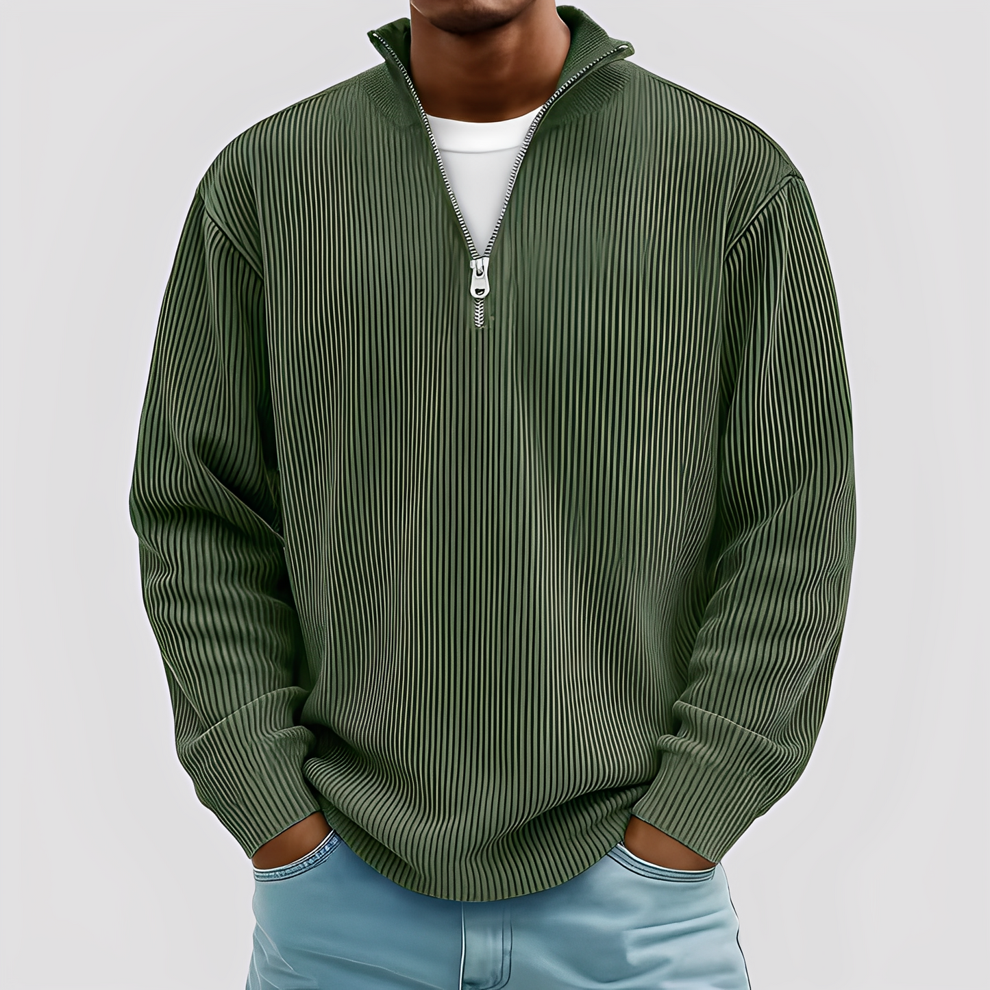 Pull Décontracté Homme Large et Confortable