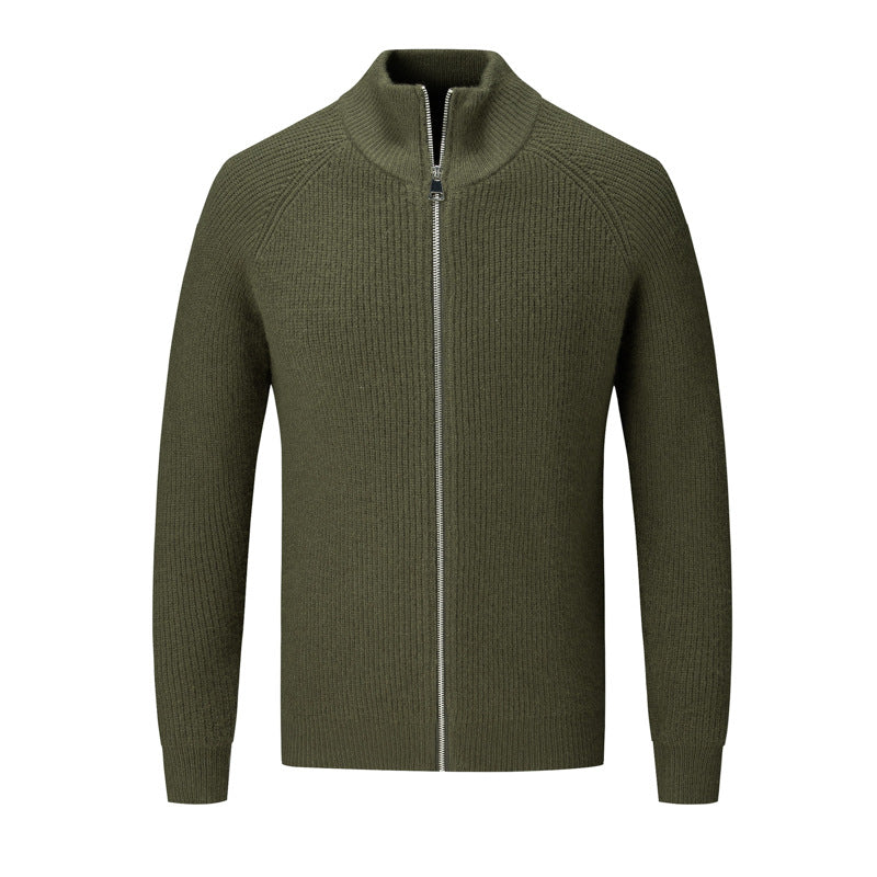 Pull Cachemire Homme Zippé Chaud et Élégant