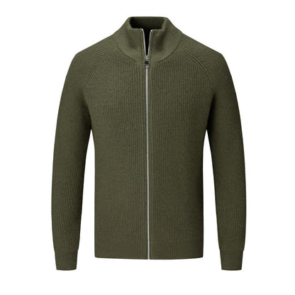 Pull Cachemire Homme Zippé Chaud et Élégant