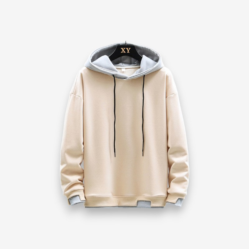 Sweat à Capuche Grande Taille Manches Longues