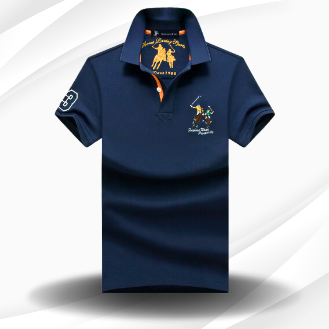 Polo Homme Designer Classique et Élégant