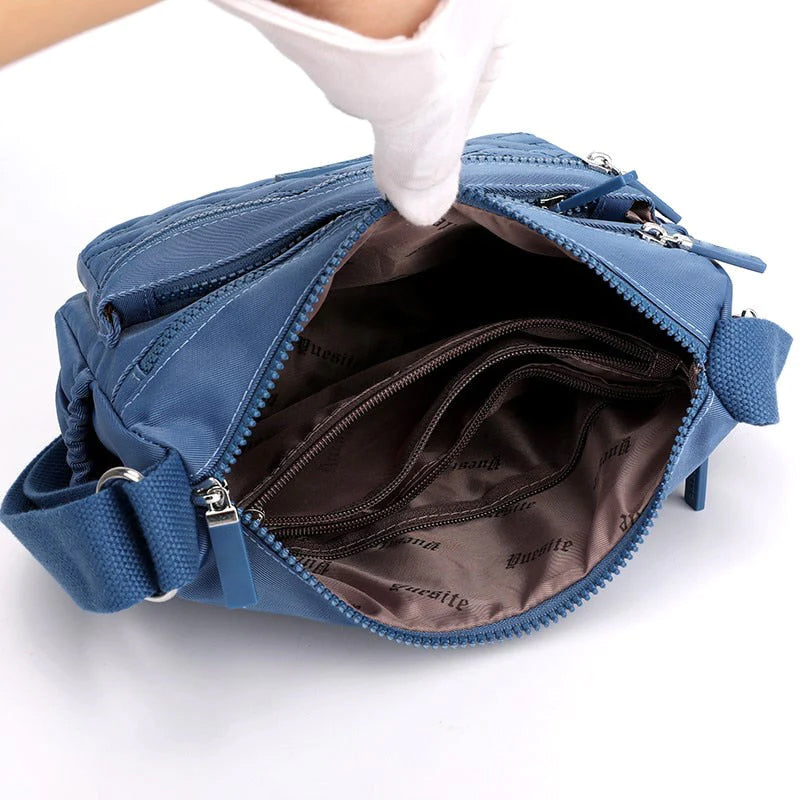 Sac bandoulière Femme Multipoches Léger et Compact