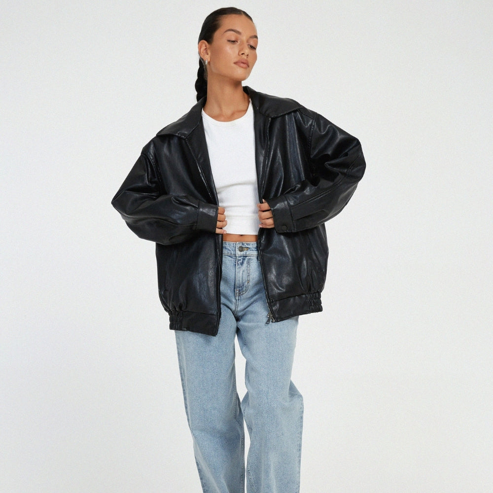 Veste femme hiver avec manches longues et poches zippées - PanierRoyale