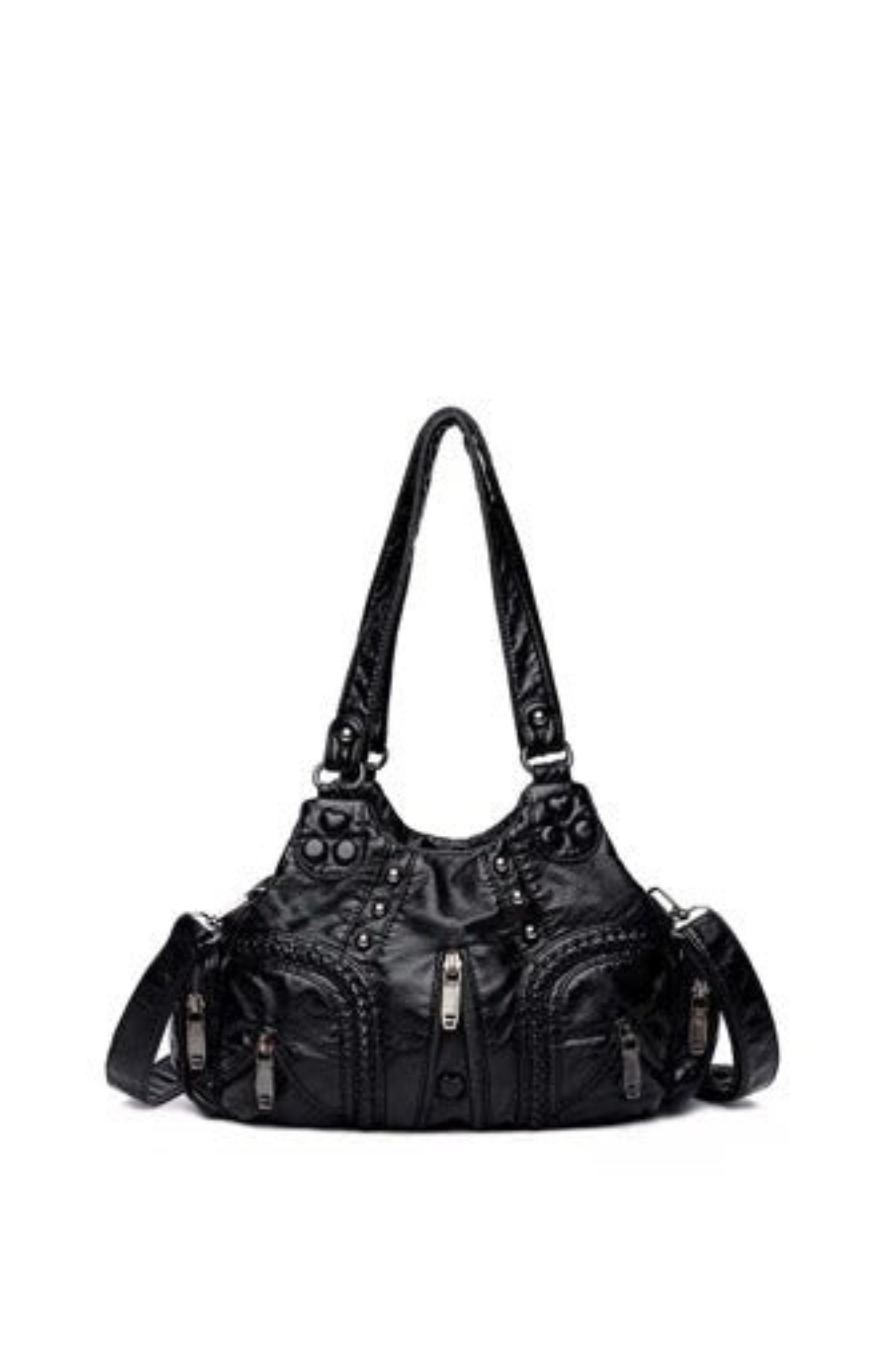 Sac Épaule Femme Noir Chic