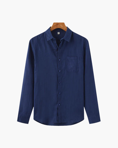 Costume Homme Été Lin Chemise Chino Loafers Cuir