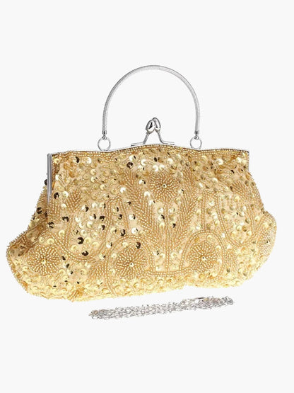 Sac à Main Brodé Vintage Élégant