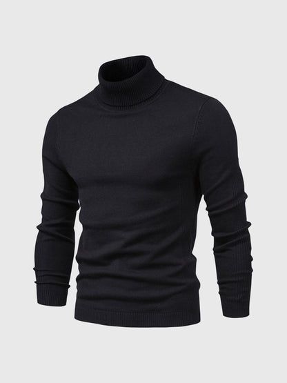Pull à Col Roulé Homme Lavable