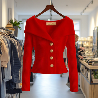 Gilet femme épais et chaud couleur jaune citron
