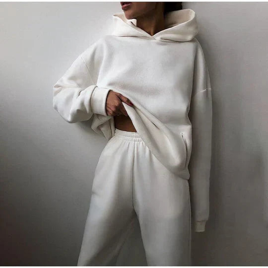 Sweat à Capuche Femme Hiver Douillet et Confortable