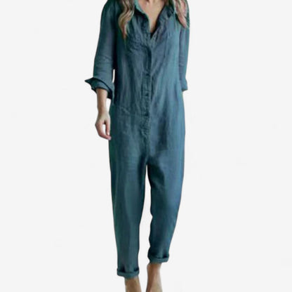 Combinaison Femme Confortable avec Poches Pratiques