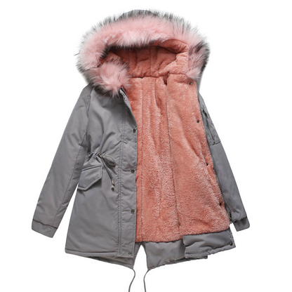 Doudoune Hiver Femme à Capuche Chaude et Légère