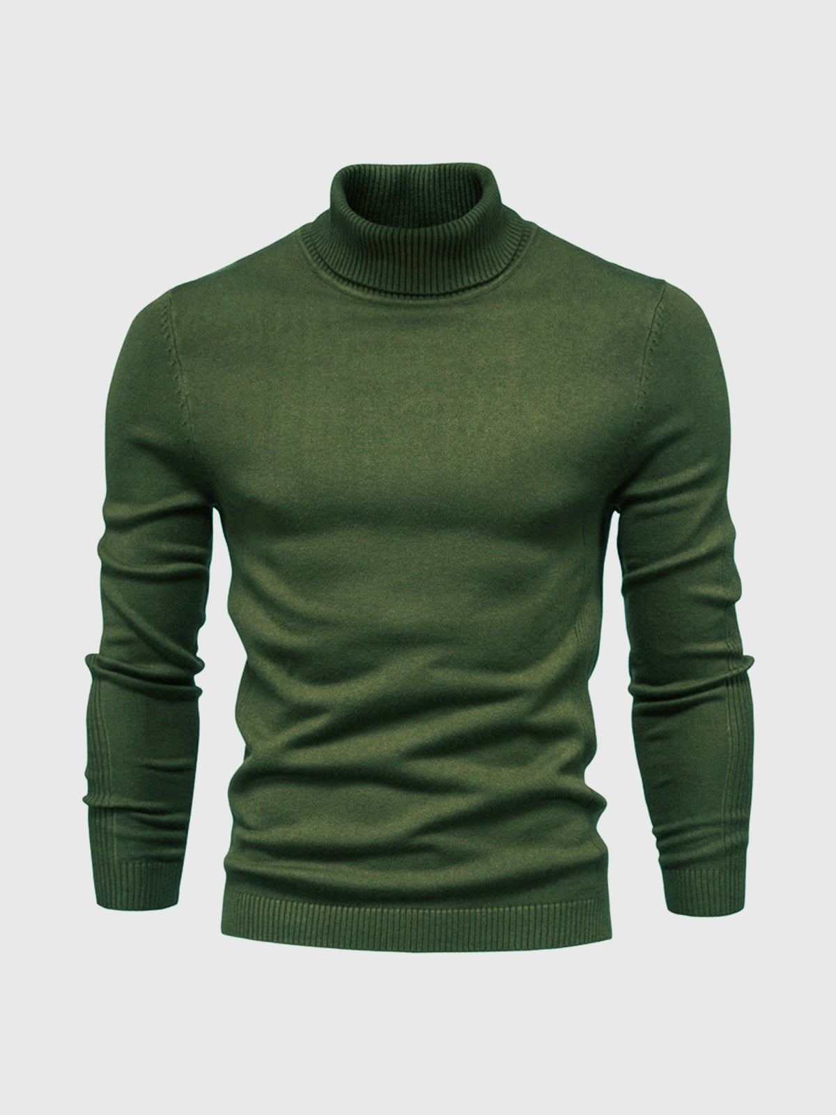 Pull à Col Roulé Homme Lavable