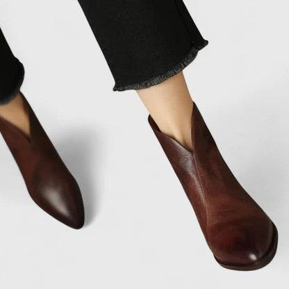 Bottines Élégantes à Talon Bloc
