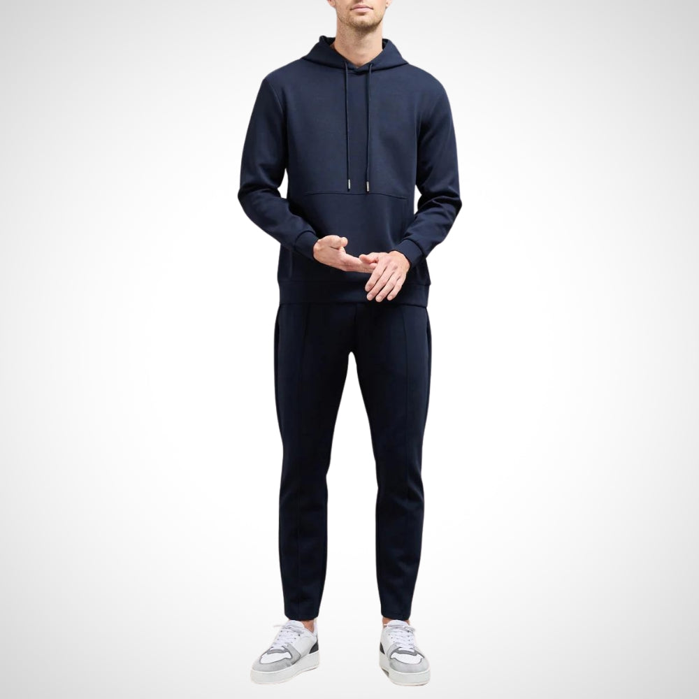 Blouson Homme Décontracté avec Capuche et Fermeture Éclair