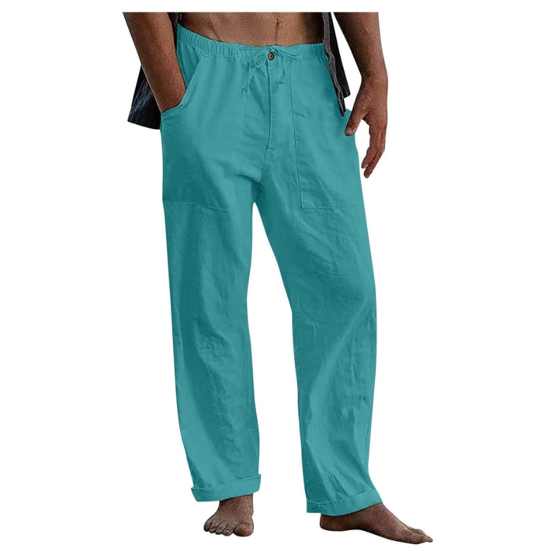 Pantalon de sport larges et confortables avec poches latérales