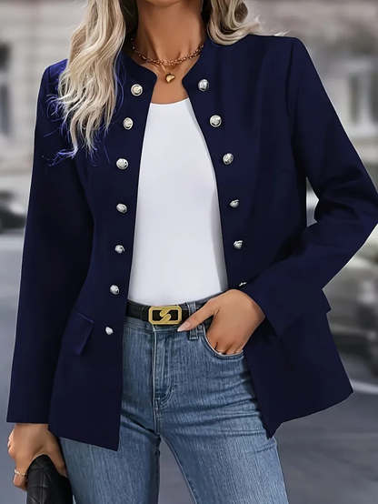 Veste Femme Élégante Taille Slim pour Travail