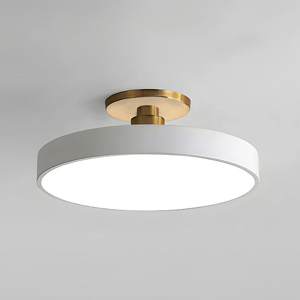 Lampe Plafond LED Or Moderne Élégante