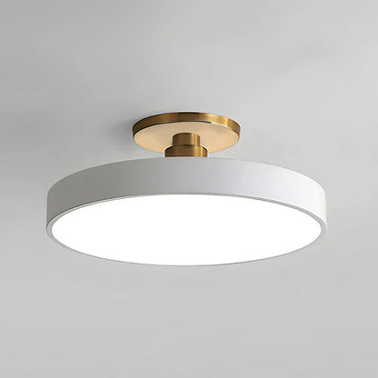 Lampe Plafond LED Or Moderne Élégante