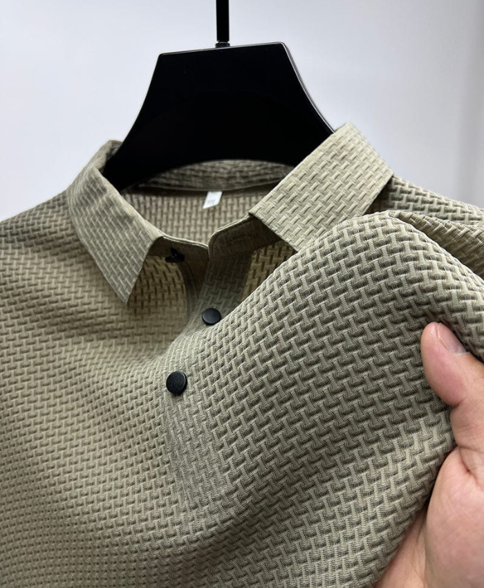 Polo Homme Slim Fit Manches Courtes Été