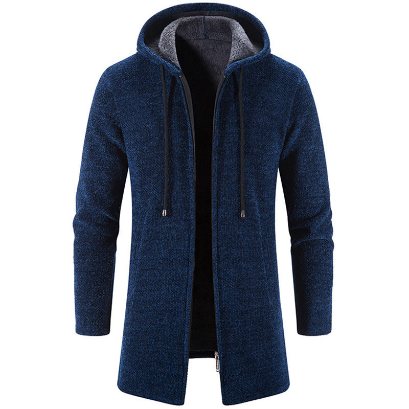 Manteau Hiver Homme Élégant - Veste Polaire Chaud et Confortable