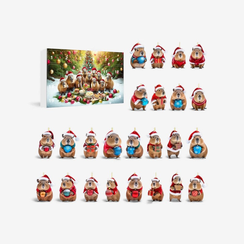 Calendrier de l'Avent Enfant avec 24 Jouets et Surprises