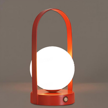 Lampe de Table LED Verre Clair Design Élégant
